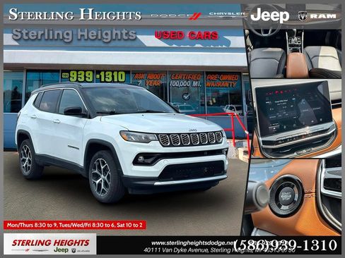 Used 2024 Jeep Compass Limited AWD/4WD image 1