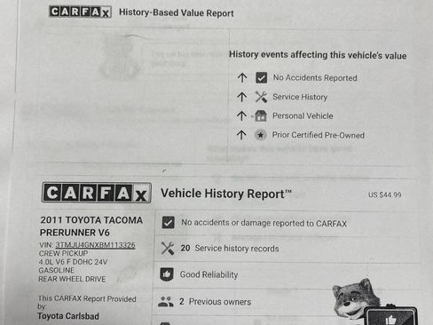 Used 2011 Toyota Tacoma PreRunner image 11