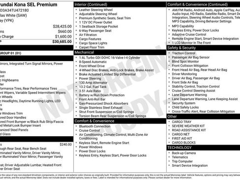 New 2026 Hyundai Kona SEL Premium FWD image 4