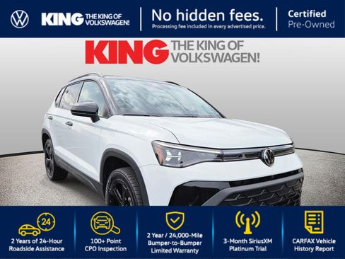 Certified 2025 Volkswagen Taos SE AWD/4WD image 1