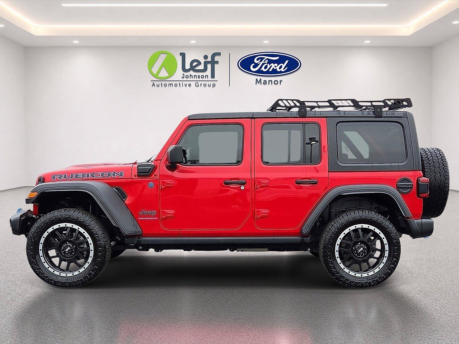Used 2023 Jeep Wrangler Unlimited Rubicon 4xe AWD/4WD image 4