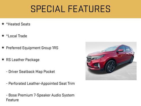 Used 2023 Chevrolet Equinox RS w/ RS Leather Package AWD/4WD image 6