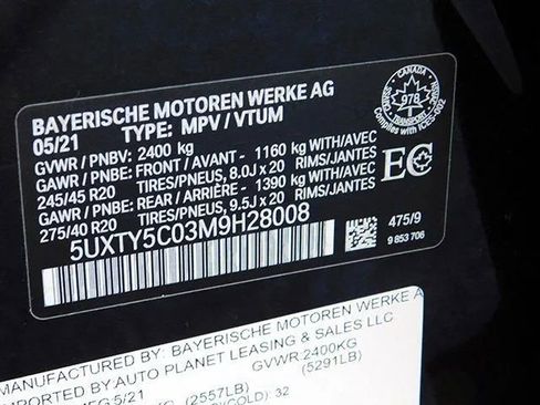 Used 2021 BMW X3 xDrive30i image 29