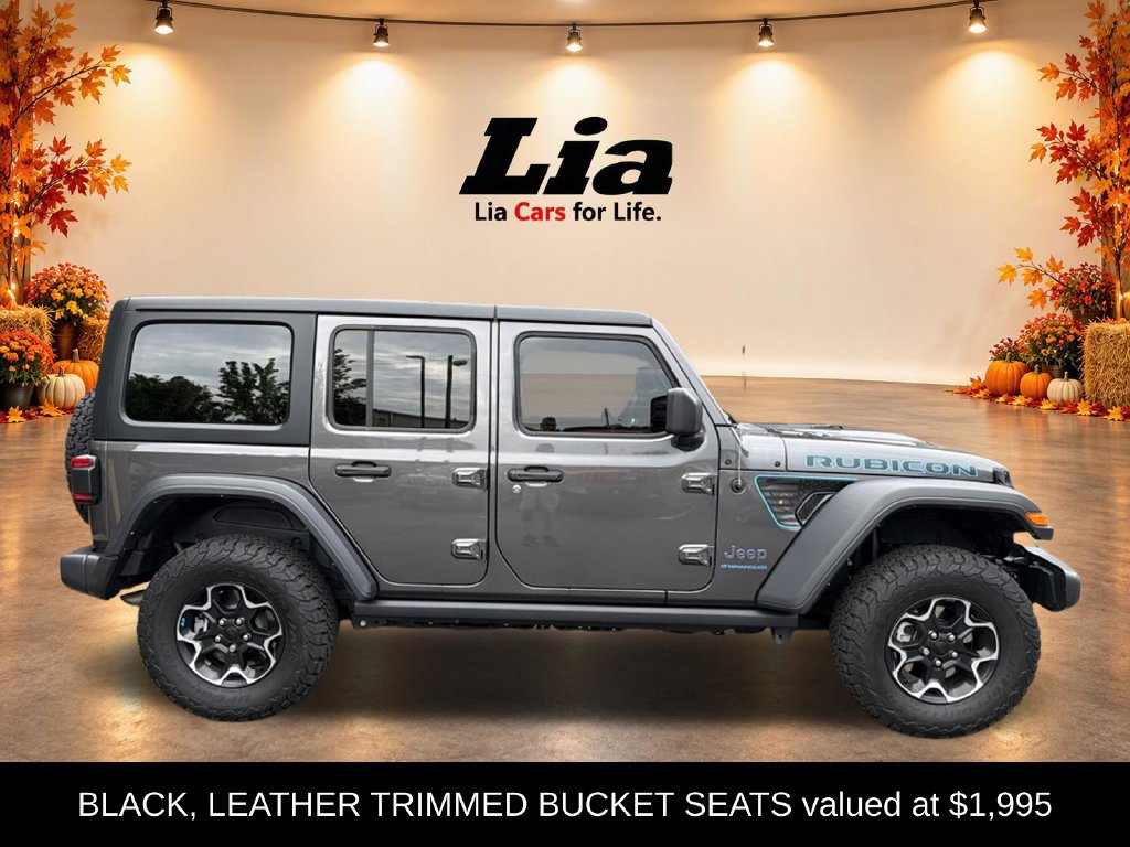 Certified 2023 Jeep Wrangler Unlimited Rubicon 4xe w/ Dual Top Group AWD/4WD image 2