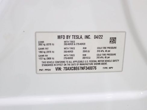 Used 2022 Tesla Model X Plaid AWD/4WD image 39