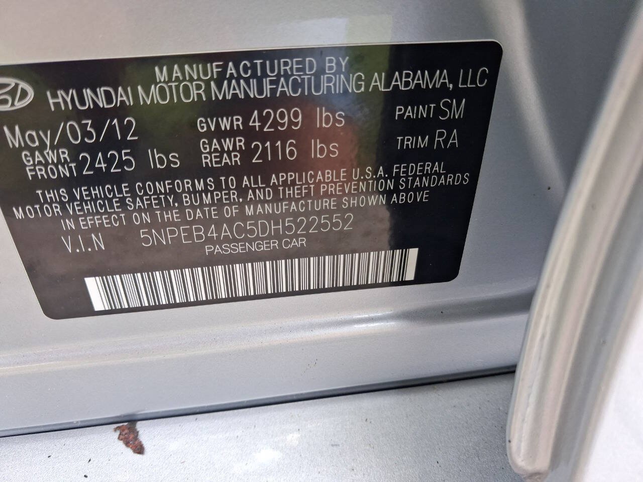 Used 2013 Hyundai Sonata GLS FWD image 22