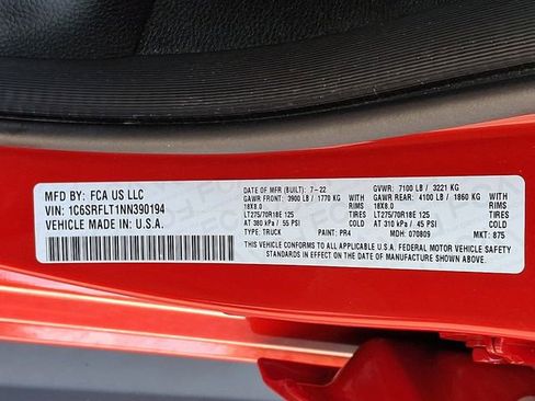 Certified 2022 RAM 1500 Rebel w/ Rebel Level 2 Equipment Group image 34