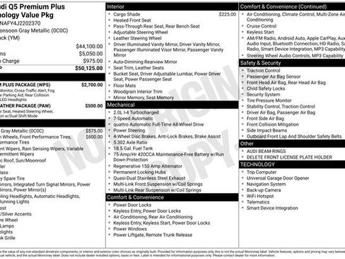 Used 2018 Audi Q5 2.0T Premium Plus w/ Premium Plus Package image 2