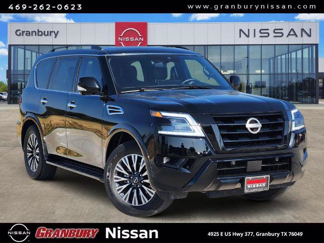 Certified 2023 Nissan Armada SL w/ Midnight Edition Package RWD image 1
