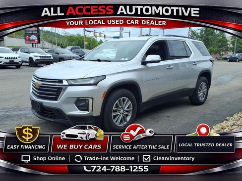 Used 2022 Chevrolet Traverse LT w/ LPO, Cargo Package FWD image 3