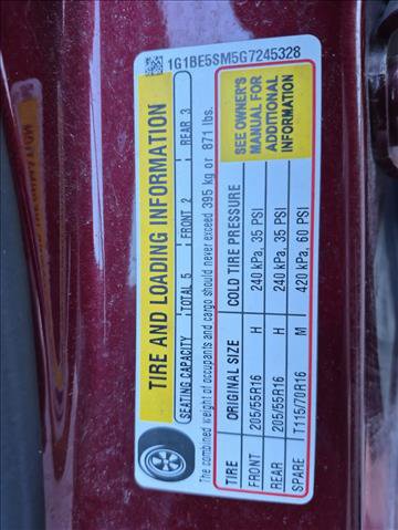 Used 2016 Chevrolet Cruze LT w/ Convenience Package FWD image 14