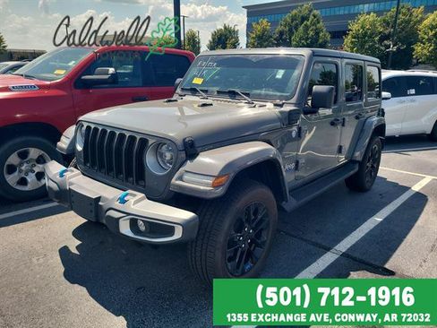 Used 2022 Jeep Wrangler Unlimited Sahara w/ Cold Weather Group AWD/4WD image 1