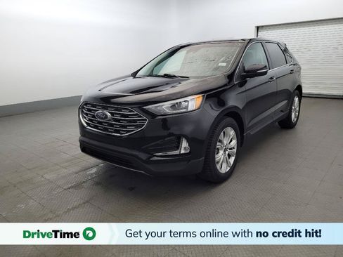 Used 2021 Ford Edge Titanium w/ Cargo Accessory Package FWD image 1