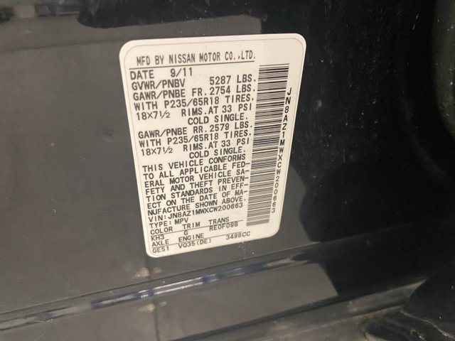 Used 2012 Nissan Murano AWD image 40