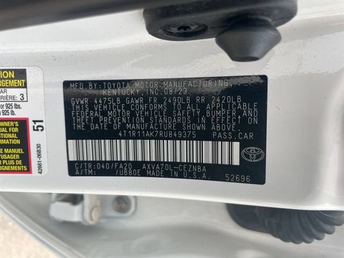Used 2024 Toyota Camry LE w/ Convenience Package FWD image 26