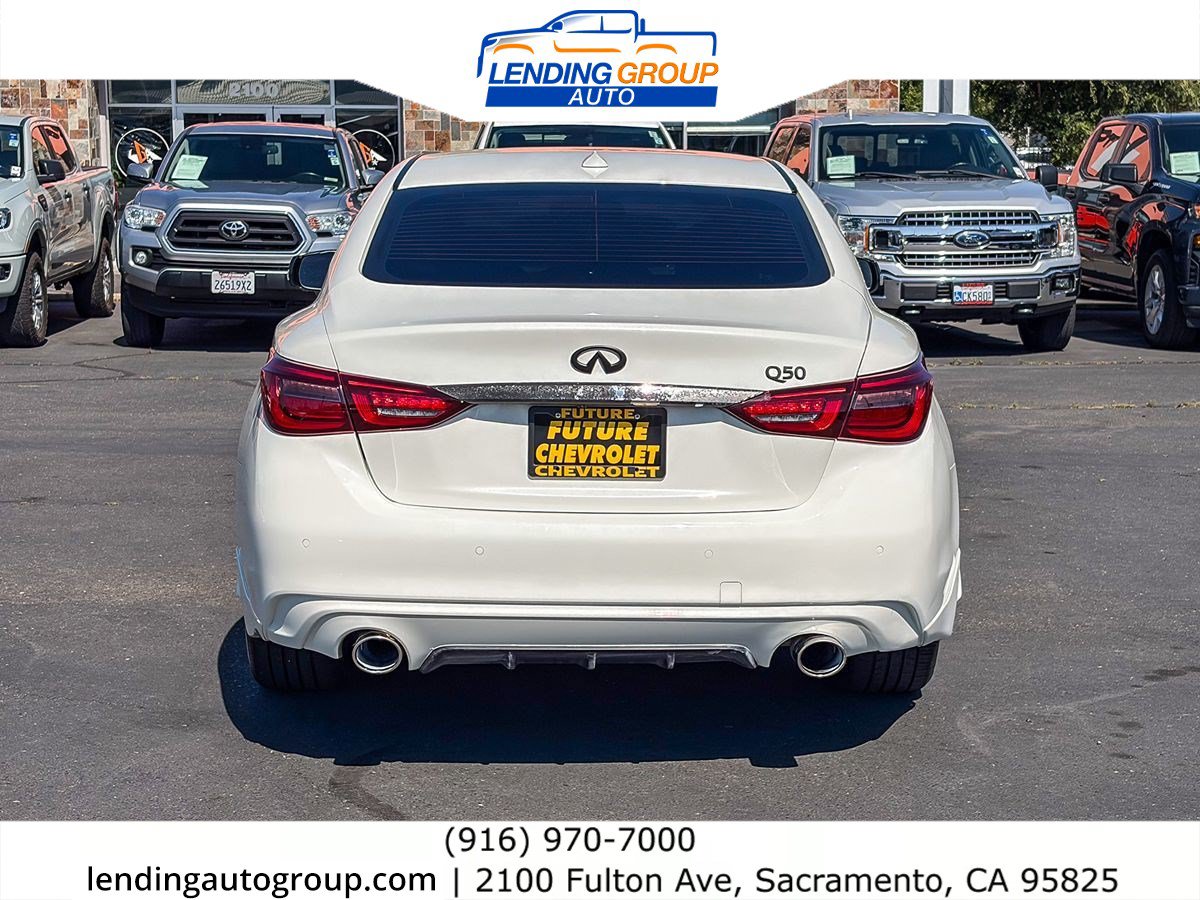 Used 2023 INFINITI Q50 Luxe w/ Cargo Package RWD image 3