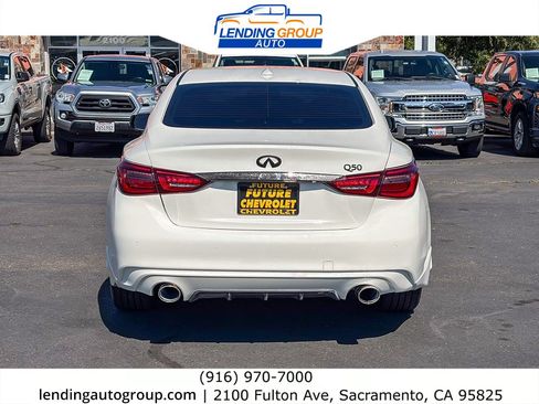 Used 2023 INFINITI Q50 Luxe w/ Cargo Package RWD image 3