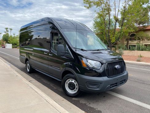 Used 2023 Ford Transit 250 148 High Roof Extended w/ Load Area Protection Package RWD image 3
