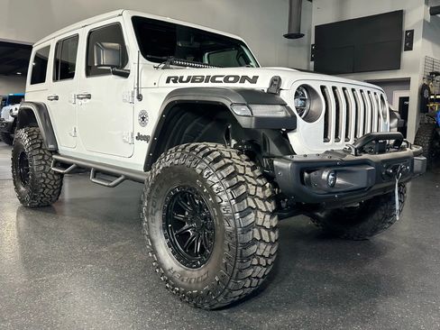 Used 2022 Jeep Wrangler Unlimited Rubicon 4xe w/ Cold Weather Group image 2
