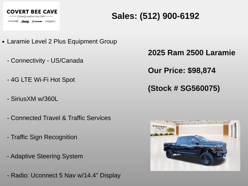 New 2025 RAM 2500 Laramie AWD/4WD image 37