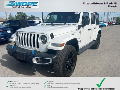 Used 2022 Jeep Wrangler Unlimited Sahara w/ Cold Weather Group AWD/4WD image 2