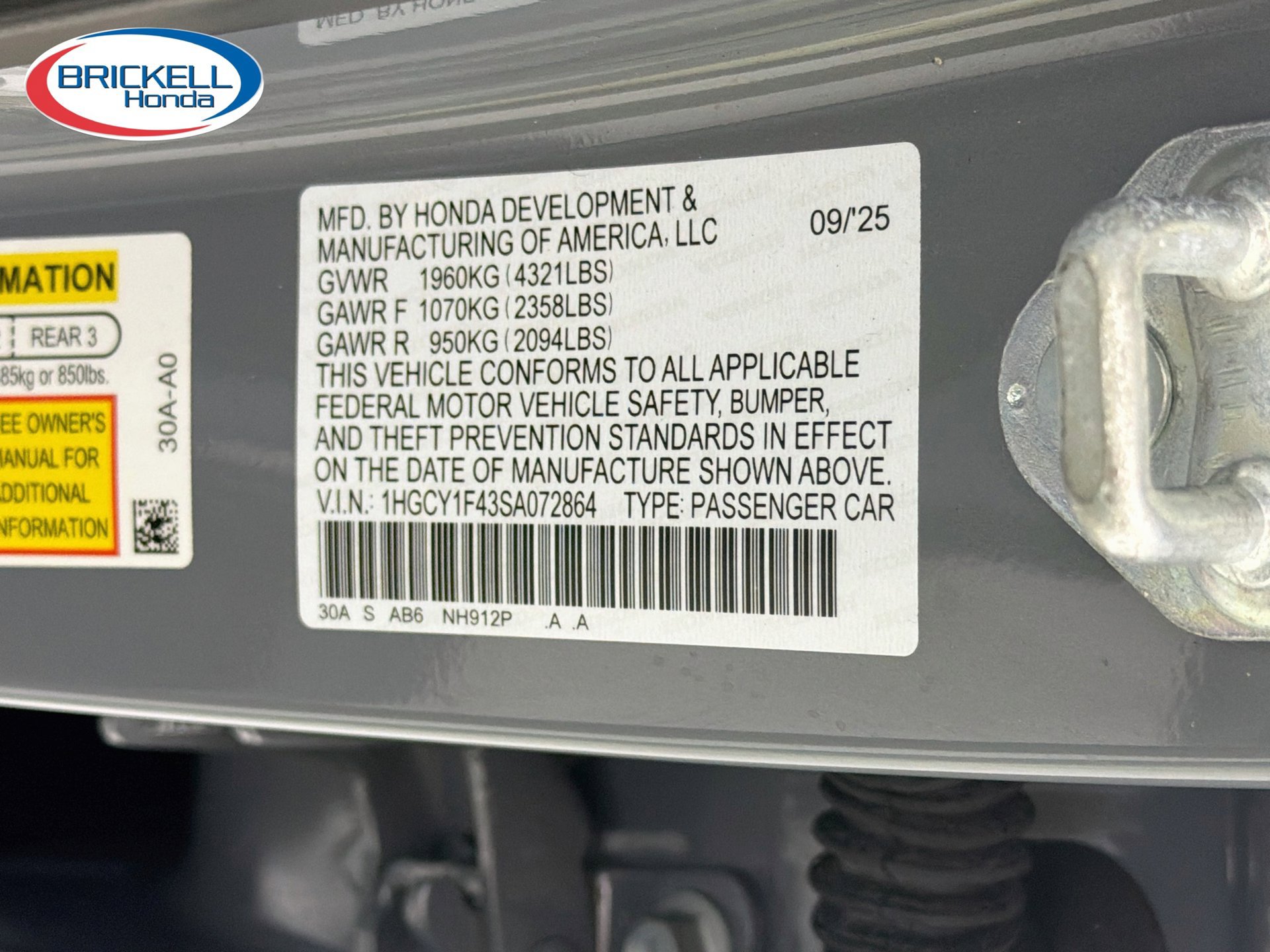 Used 2025 Honda Accord SE image 40