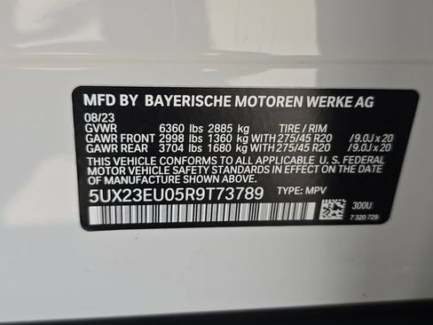 Used 2024 BMW X5 xDrive40i w/ Parking Assistance Package AWD/4WD image 39