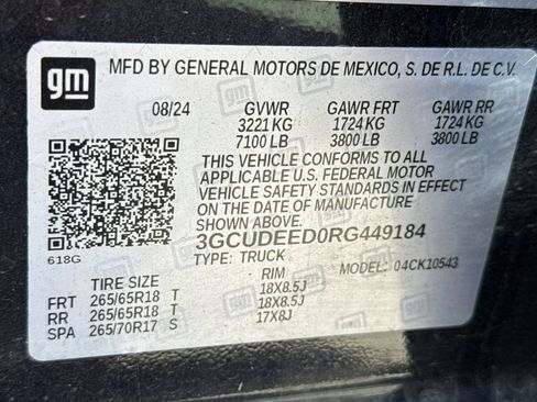 Used 2024 Chevrolet Silverado 1500 RST w/ Convenience Package II AWD/4WD image 29