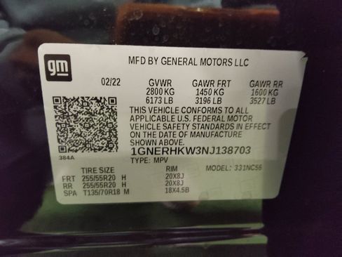 Used 2022 Chevrolet Traverse LT w/ LT Premium Package image 33