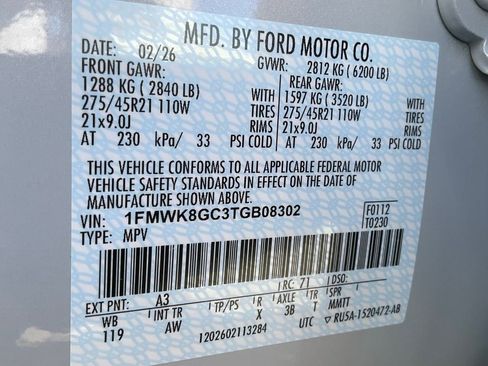 New 2026 Ford Explorer ST w/ Sun And Sound Package image 63