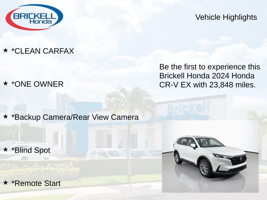 Used 2024 Honda CR-V EX image 8