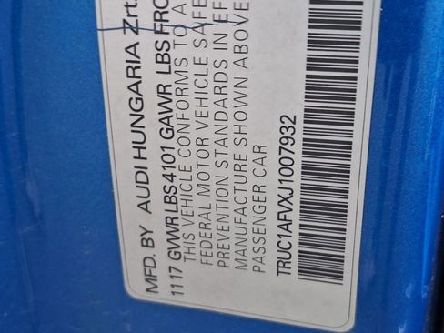 Used 2018 Audi TTS 2.0T Coupe image 29