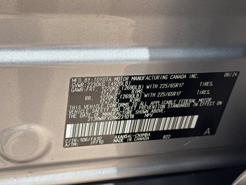 Used 2024 Toyota RAV4 XLE w/ Convenience Package AWD/4WD image 36