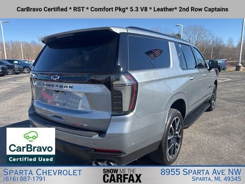 Certified 2025 Chevrolet Suburban RST w/ Comfort Package AWD/4WD image 3