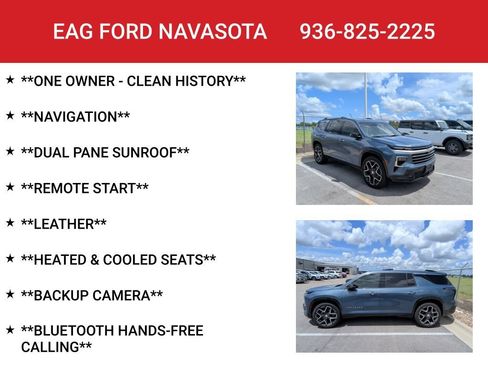 Used 2025 Chevrolet Traverse High Country FWD image 4