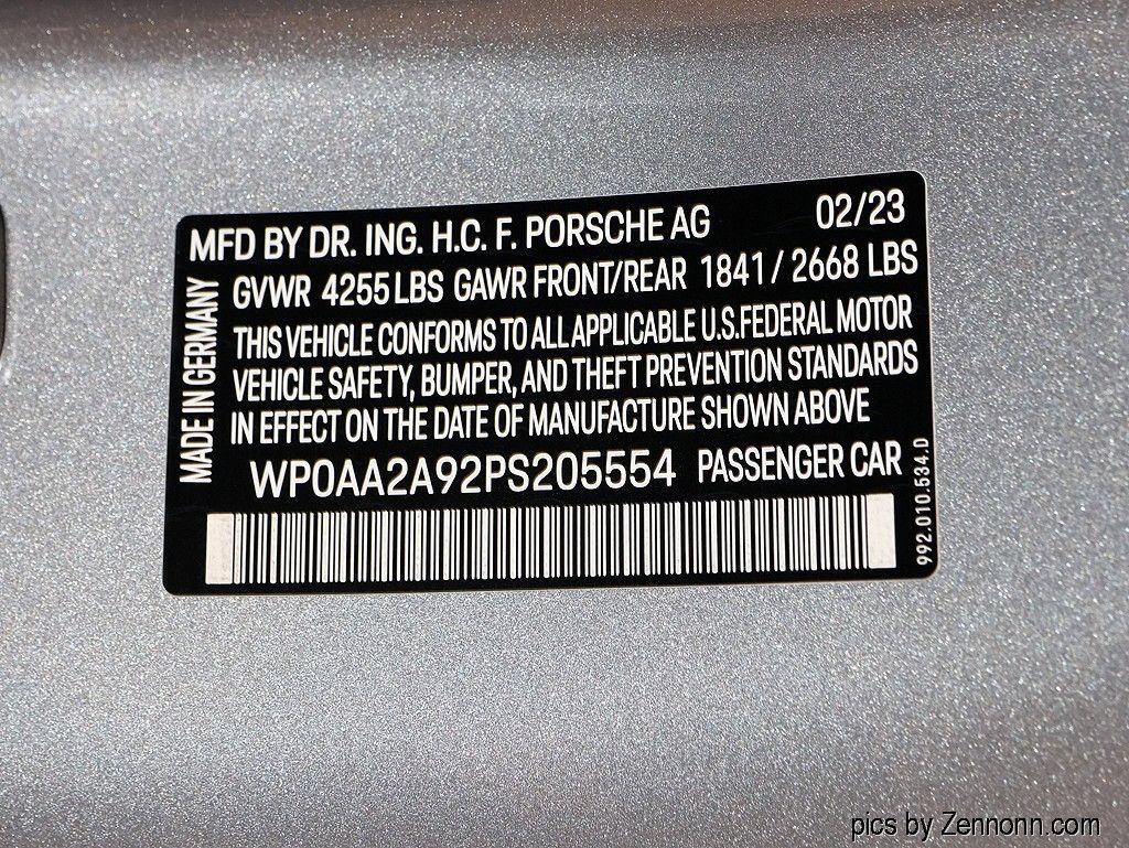 Used 2023 Porsche 911 Carrera T RWD image 71