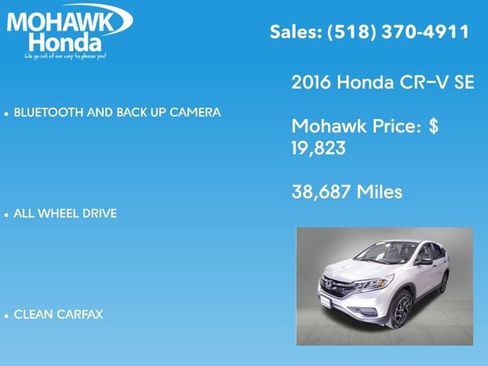 Used 2016 Honda CR-V SE image 7