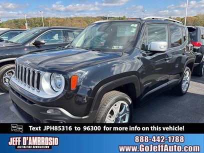 Certified 2018 Jeep Renegade Limited w/ UConnect 8.4 Nav Group