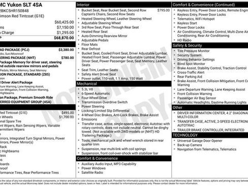 Certified 2017 GMC Yukon SLT w/ Open Road Package AWD/4WD image 42