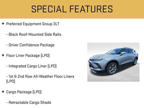 Used 2024 Chevrolet Blazer LT w/ LPO, Cargo Package AWD/4WD image 12