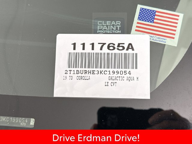 Certified 2019 Toyota Corolla LE FWD image 30