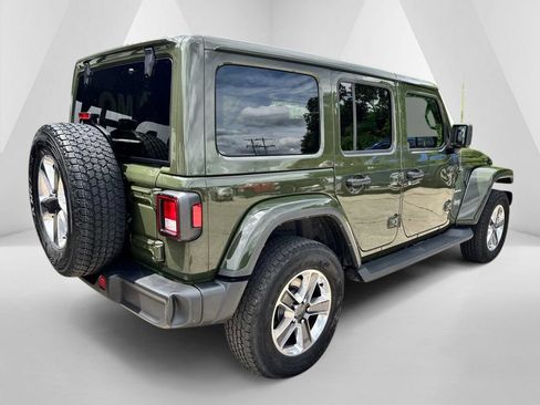 Used 2021 Jeep Wrangler Unlimited Sahara w/ Uconnect 4C Nav & Sound Group AWD/4WD image 7