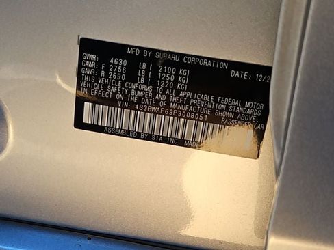 Used 2023 Subaru Legacy Premium image 37