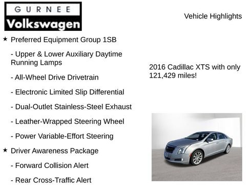 Used 2016 Cadillac XTS Luxury w/ Driver Awareness Package AWD/4WD image 7