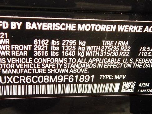 Used 2021 BMW X5 xDrive40i w/ M Sport Package AWD/4WD image 12