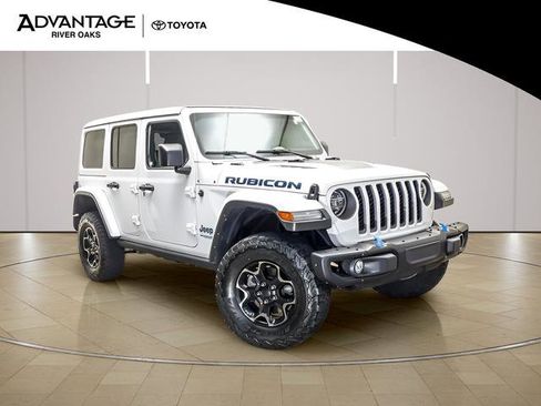 Used 2021 Jeep Wrangler Unlimited Rubicon 4xe w/ Steel Bumper Group image 2