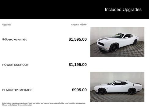 Used 2018 Dodge Challenger R/T w/ Blacktop Package RWD image 6