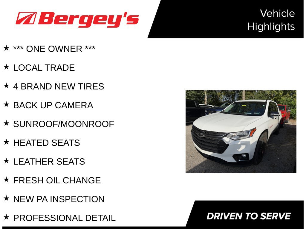 Used 2019 Chevrolet Traverse Premier w/ Redline Edition AWD/4WD image 4
