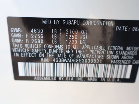 New 2025 Subaru Legacy Premium image 21