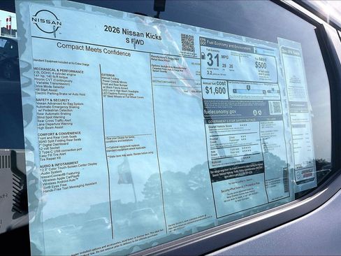 New 2026 Nissan Kicks S image 14